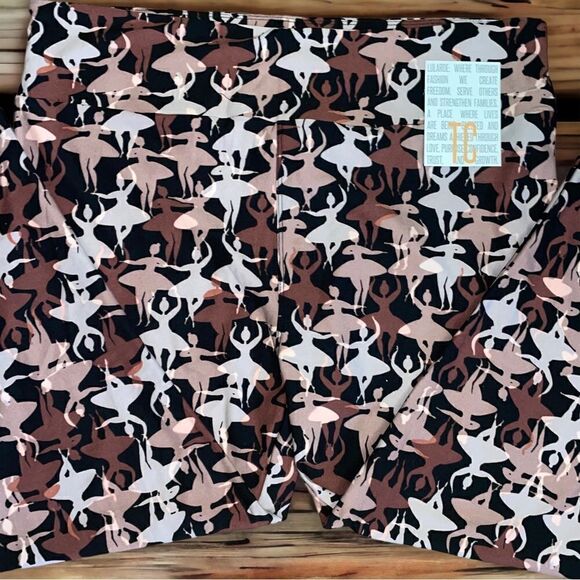LuLaRoe Tall&Curvy Leggings • Unicorn Collection • Ballerinas • Adult 12-18+ NWT - Picture 9 of 14